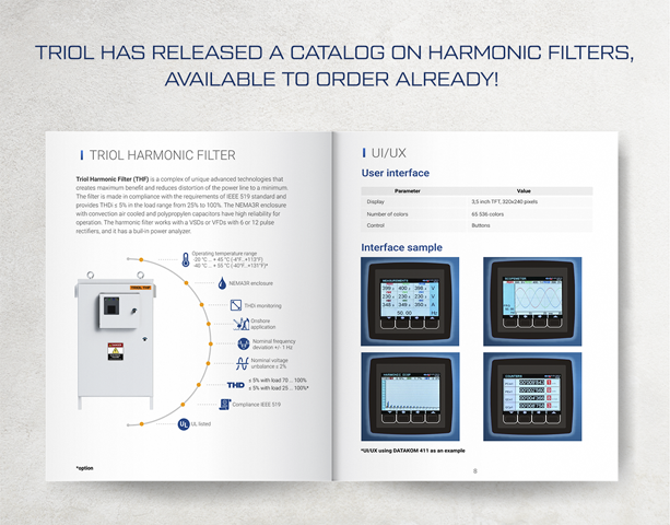 Triol Harmonic filter catalog